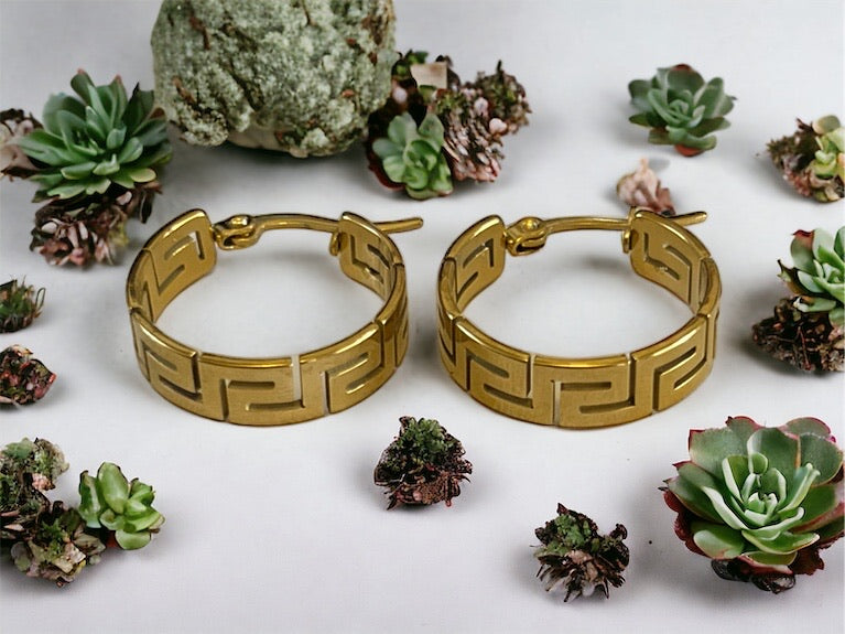 Pattern Hoops | Fashion Jewellery