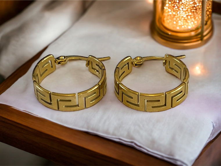 Pattern Hoops | Fashion Jewellery